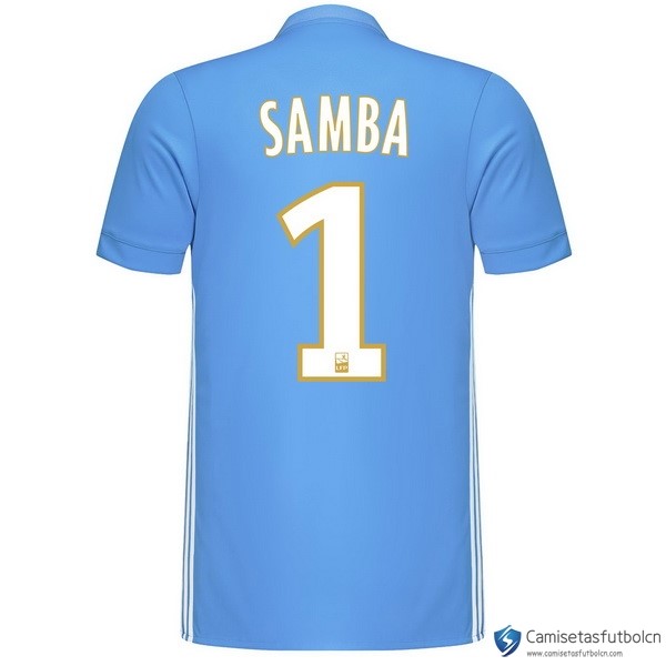 Camiseta Marsella Segunda equipo Samba 2017-18